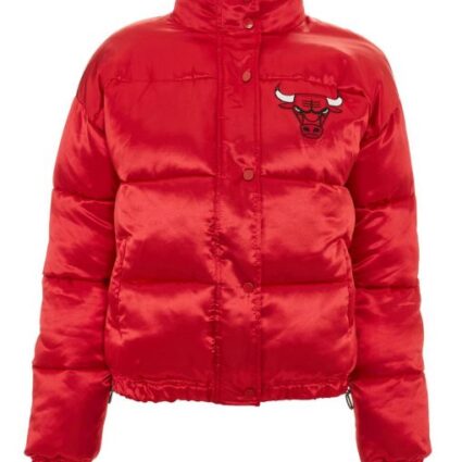Chicago Bulls Red Down Jacket
