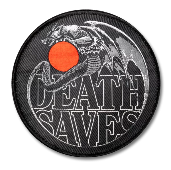Death Saves Dragon Patch Hooded Jacket