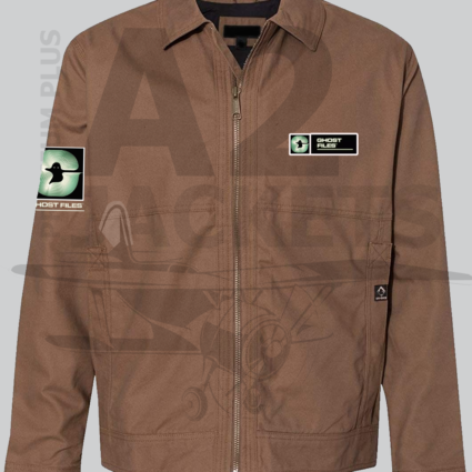 Ghost Files Brown Jacket