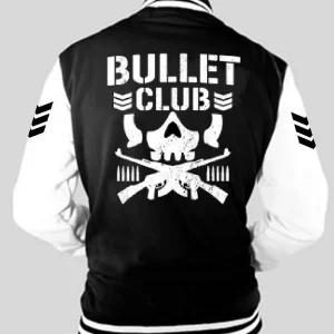 Japan Pro Wrestling Bullet Club Bomber Varsity Jacket