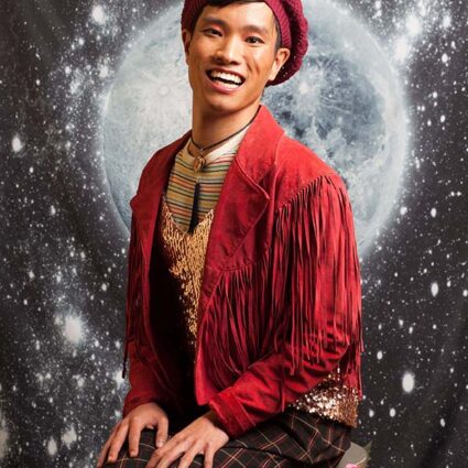 Kit DeZolt Moon Manor 2022 Red Fringe Jacket Moon Manor Nox Red Fringe Jacket