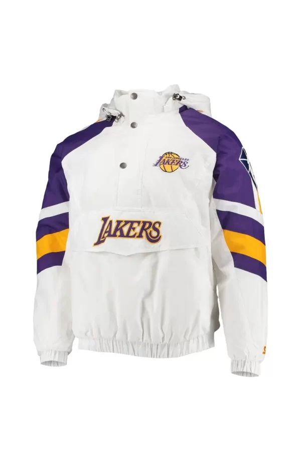 Los Angeles Lakers The Pro III Quarter-Zip Hoodie Jacket