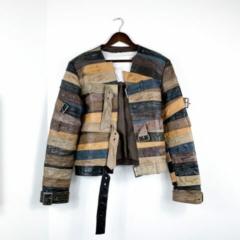 Maison Margiela x H&M Belt Leather Jacket