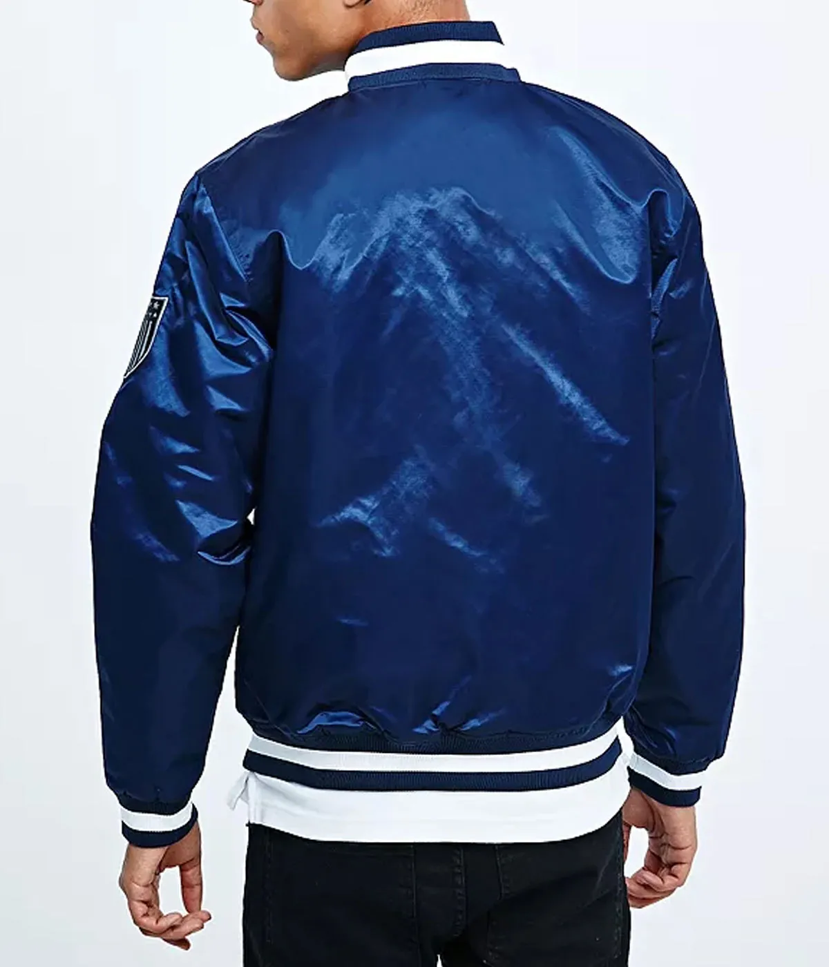 Majestic Athletic Keosian Brooklyn Dodgers Jacket - Navy - A2 Jackets