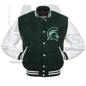 Michigan State Athletes Letterman Jacket