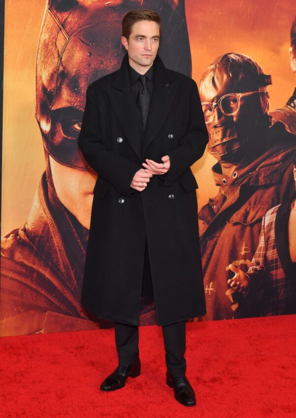 Robert Pattinson The Batman NY Red Carpet Wool Coat
