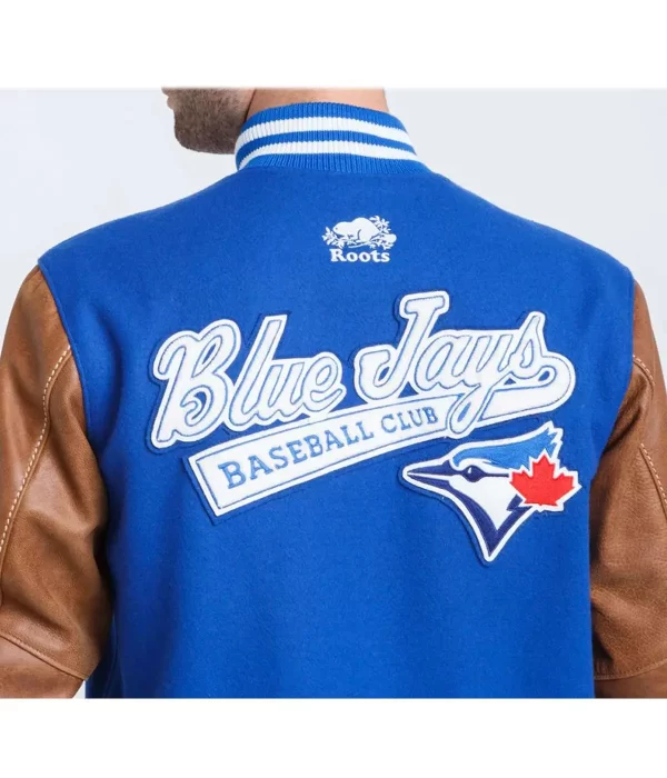 NHL Toronto Blue Jays Royal Blue Varsity Jacket
