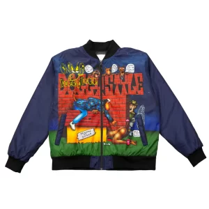 Snoop Dogg Beware of Dogg Doggy Style Bomber Jacket