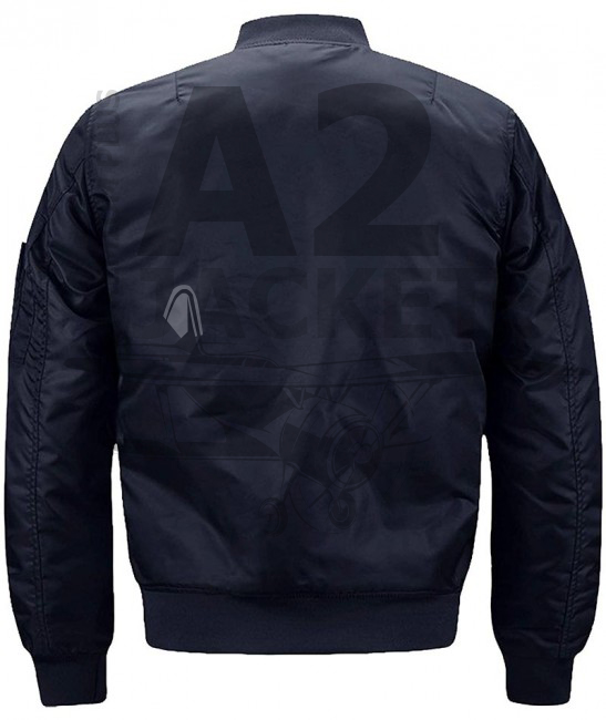 Los Angles Fire Department Bomber Jacket - Navy Blue