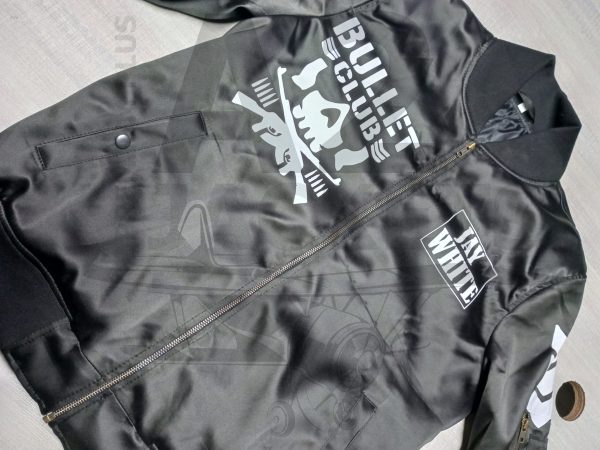 Jay White Bullet Club Bomber Varsity Jacket