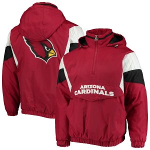 Arizona Cardinals Quarter-Zip Breakaway Jacket