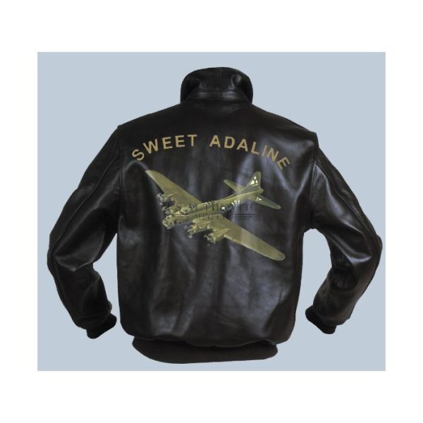 B-17 Sweet Adaline Nose Art Flight Jacket