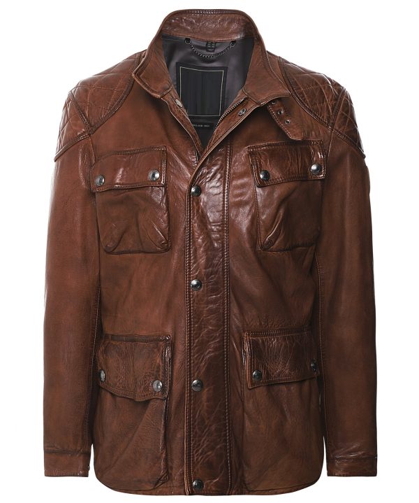 BELSTAFF Fieldbrook 2.0 Brown Leather Jacket