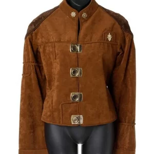 Battlestar Galactica Colonial Viper Pilot Brown Costume Jacket