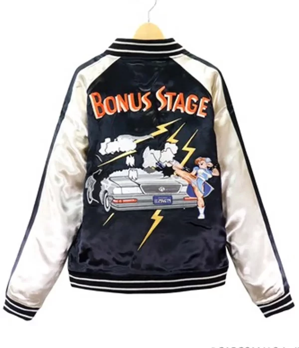 Bonus Stage Street Fighter II Chun Li Bomber Jacket