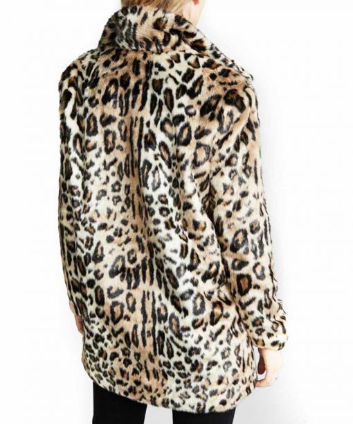 Women's Cheetah Print Coat