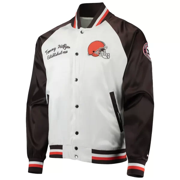 Tommy Hilfiger Cleveland Browns Varsity Jacket