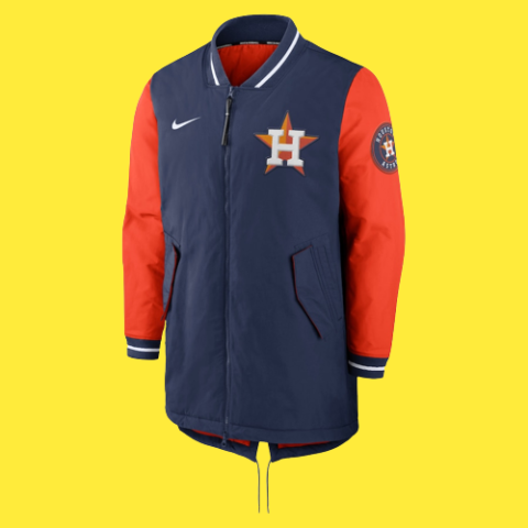 MLB Houston Astros Dugout Performance Full-Zip Jacket