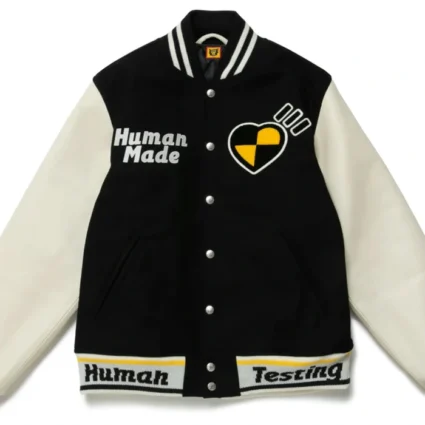 ASAP Rocky x Human Made Human Testing Varsity Jacket
