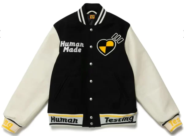 ASAP Rocky x Human Made Human Testing Varsity Jacket