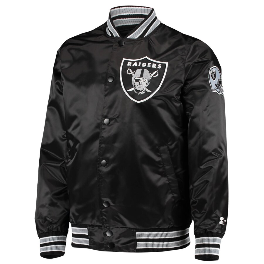 NFL Las Vegas Raiders Starter Black Jacket - A2 Jackets