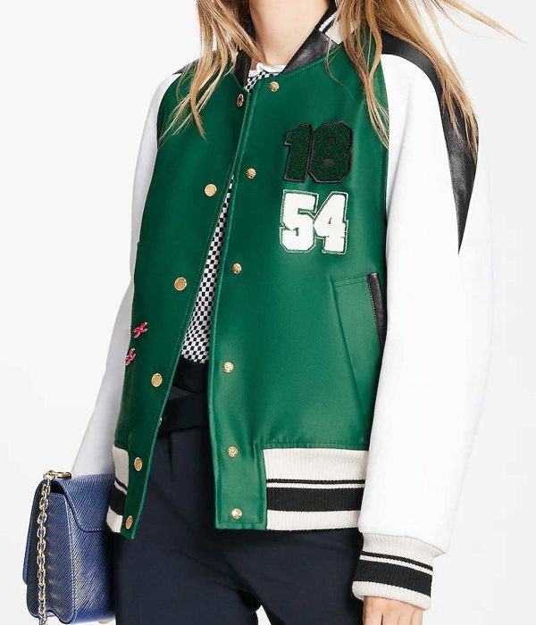 Louis Vuitton Dawn Staley Green Varsity Jacket