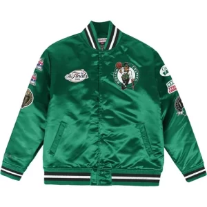 Mitchell & Ness BOSTON CELTICS Champ City Varsity Satin Jacket