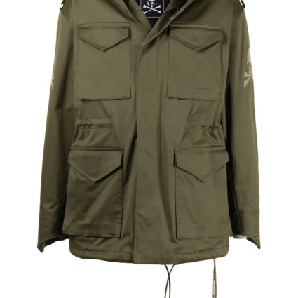 Mastermind World hooded concealed windbreaker