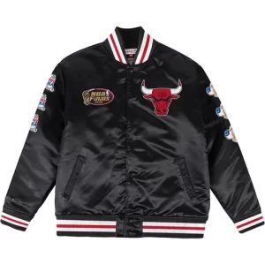 Mitchell & Ness CHICAGO BULLS Champ City Satin Jacket