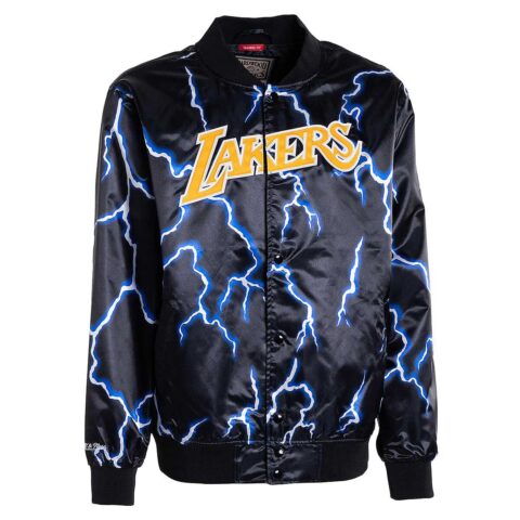 NBA Lightning LA Lakers Satin Jacket