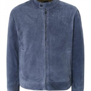 PAL ZILERI Suede Blouson Jacket