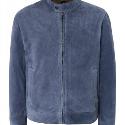 PAL ZILERI Suede Blouson Jacket