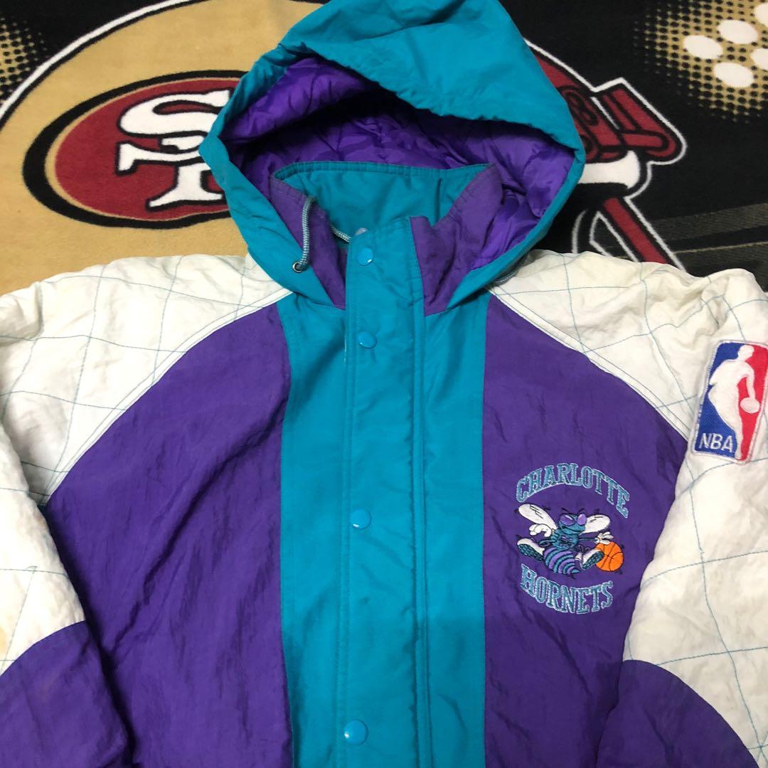 Vintage 90s Charlotte Hornets Starter Jacket - A2 Jackets