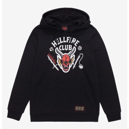 Stranger Things S04 Hellfire Club Roll For Your Life Hoodie