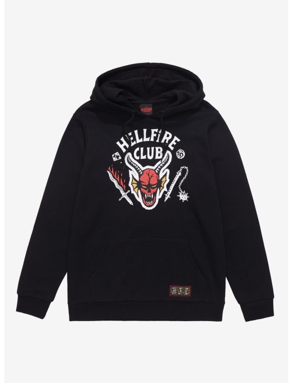 Stranger Things S04 Hellfire Club Roll For Your Life Hoodie