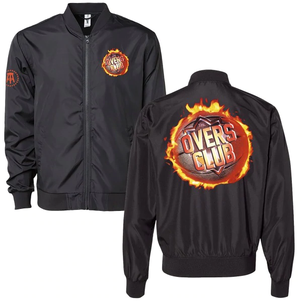 The Overs Club Basketball Bomber Jacket