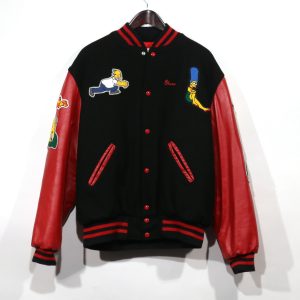 The Simpsons Varsity Jacket