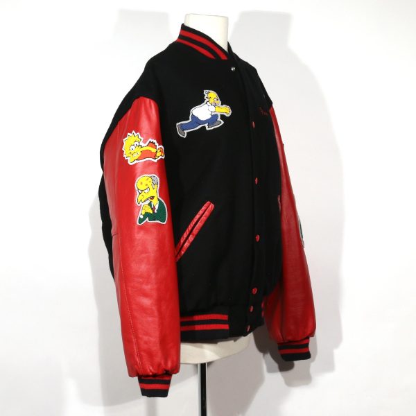 The Simpsons Varsity Jacket