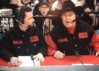 Vintage WWF Raw War Zone Jim Ross Letterman Jacket