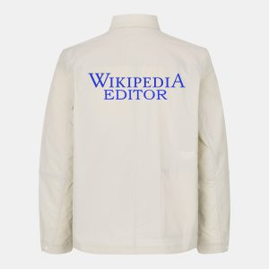 Wikipedia Editor White Jacket