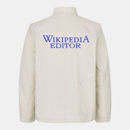 Wikipedia Editor White Jacket