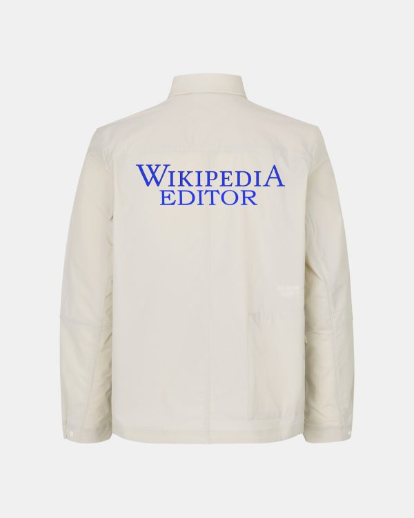 Wikipedia Editor White Jacket