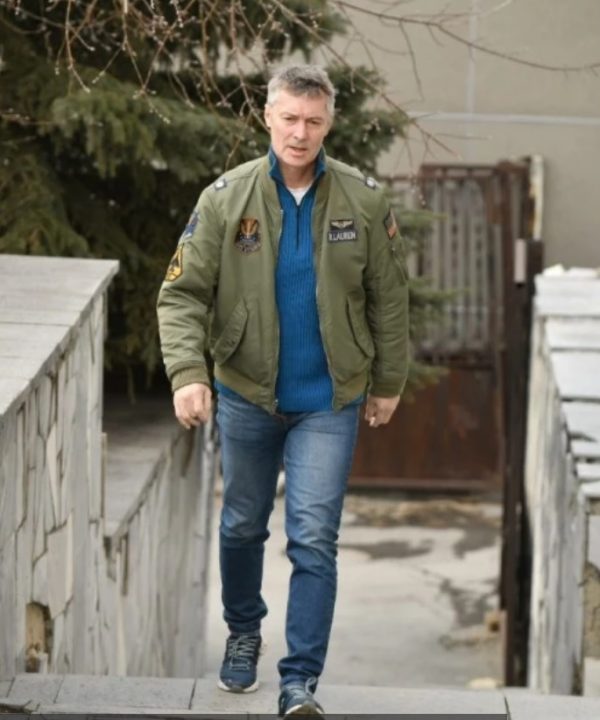 mayor of Yekaterinburg from 2013 to 2018 today he came to his trial for opposing the war with US jacket