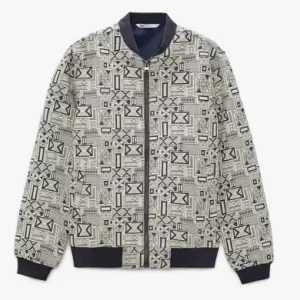 All American Homecoming Mitchell Edwards Printed Jacket