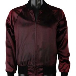 Maroon Bomber Blade Runner Crew 1982 Jacket