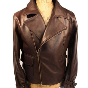 Brown Captain America The First Avenger Leather Jacket