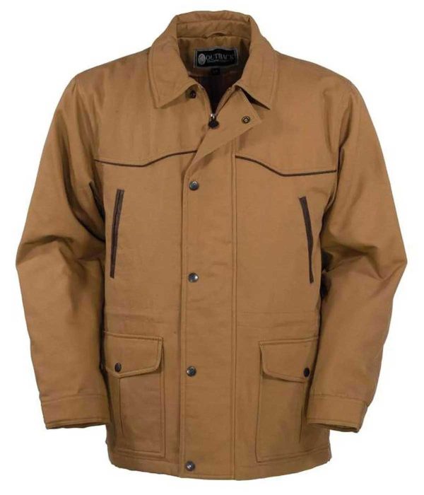 Brown Cattleman Cowboy Jacket