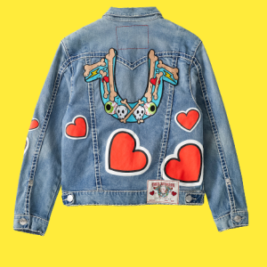 Chief Keef X TR Jimmy Super T Blue Denim Jacket