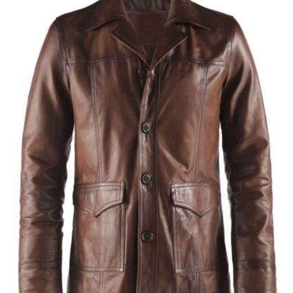 Leather Classic 70’s Hitman Jacket