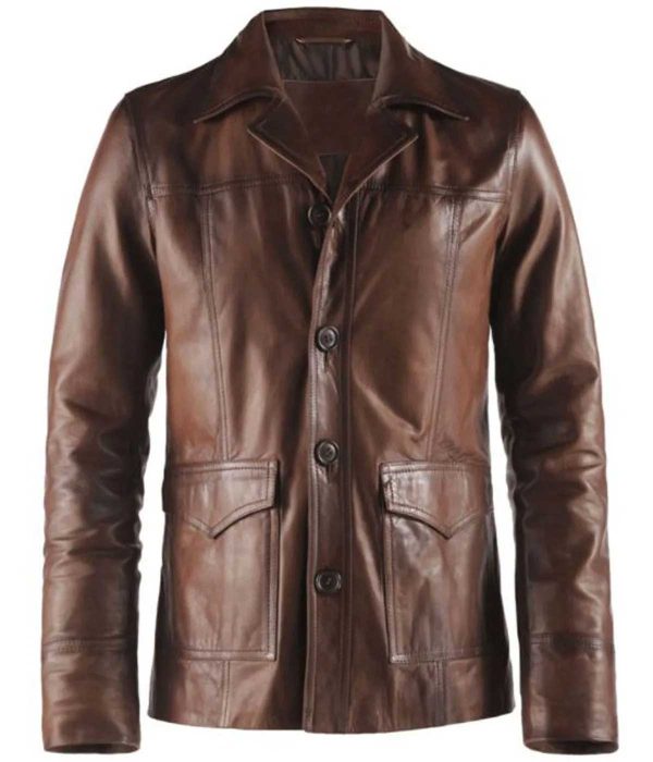 Leather Classic 70’s Hitman Jacket